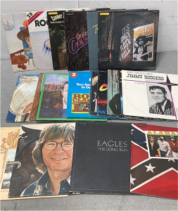 Vinyl Records including ‘Eagles’ ‘Alabama’ John Denver And Other Artists