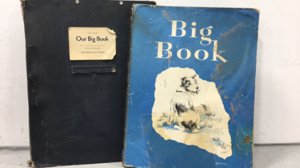 (2) Vintage Big Books