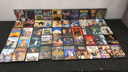 (50) Various Title DVD’s
