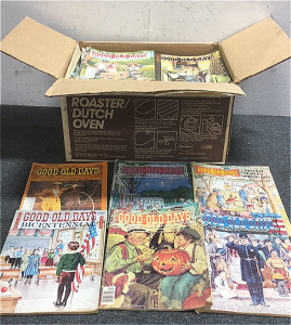 (1) Large Box With (100)+ Issues If “ Good Old Days” Magazine