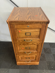 Wood Filing Cabinet