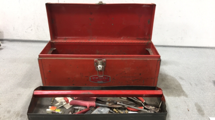 Tool Box with tools