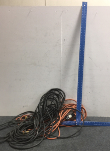 (1) 50’ Extension Cord (1) 100’ Extension (1) Mayes Brothers 48” Square LevelCord