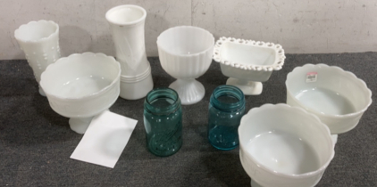 Glass Bowls And Jars