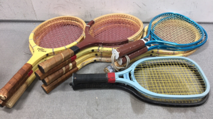 (13) Various Used Rackets