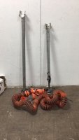 Sewer hose for Rv and Rv ajustable oning arms