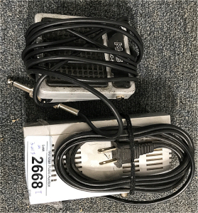 Hosa guitar footswitch, audio video RF modulator