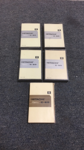 (4) Vintage Hitachi C-90 Recordable Cassette Tapes (1) Vintage Hitachi C-60 Recordable Cassette Tapes