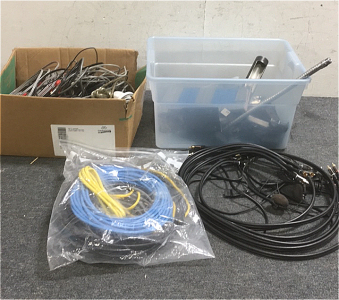 Large Lot Of Assorted Electrical Components And Cords