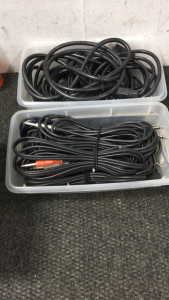 Power cables and audio cables