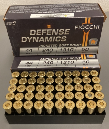 (100)rnds Fiocchi .44 Mag Ammo