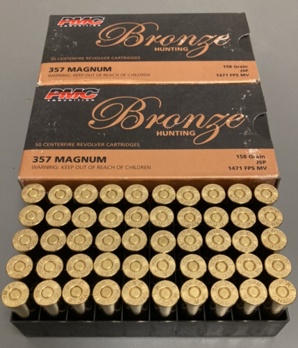 (100)rnds PMC .357 Magnum Ammo