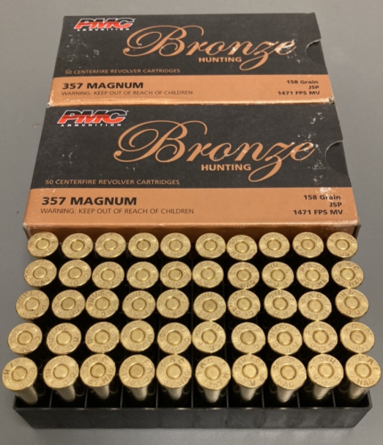 (100) PMC 357 Magnum Ammo