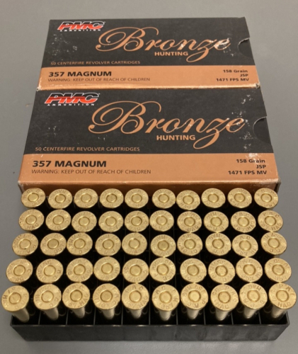 (100)rnds PMC .357 Magnum Ammo