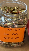 (350)rnds .45 Auto Ammo