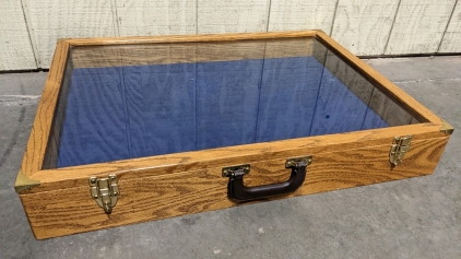 Velvet Lined Display Case