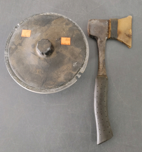 Hatchet and Cooking Pot