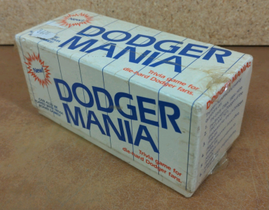 Vintage Unopened 1985 Dodger Mania Trivia Game