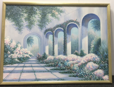 Outdoor Colosseum painting
