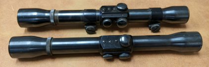 (2) Weaver KV Rifle Scopes