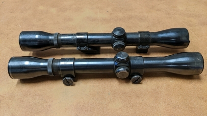 (2) Weaver Rifle Scopes