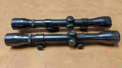 (2) Weaver Rifle Scopes