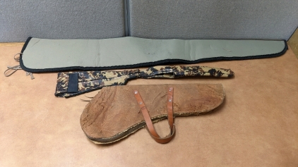 Sheepskin Gun Case, Camo Gun Case, 52" Soft Gun Sleeve