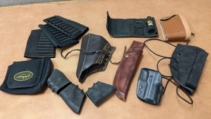 Gun Holsters & Accessories, Leather Knife Sheath