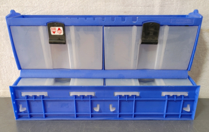 (2) Medium Tilt And Lock Boxes