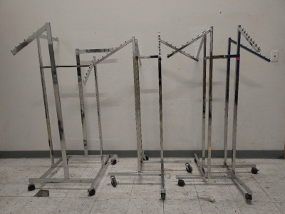 (3) Clothing Racks