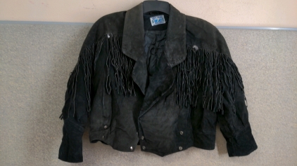 Women's Fringed Suede Leather Coat