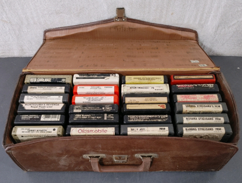 (24) 8-Tracks With Case