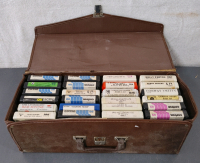 (24) 8-Tracks With Carry Case