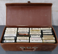 (24) 8-Tracks with Carry Case