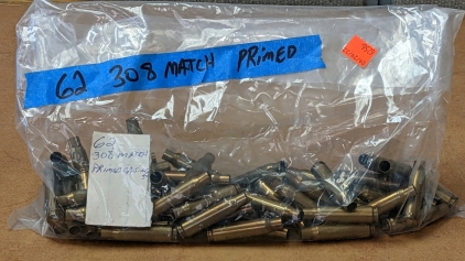 (62) .308 Primed Casings