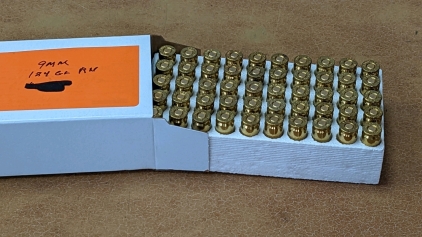 (50)rnds 9mm Ammo