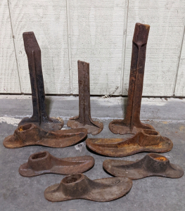 Cast Iron Cobbler's Stands