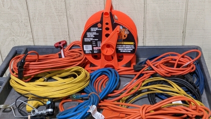 Extension Cords, Cord Reel, Clip Light