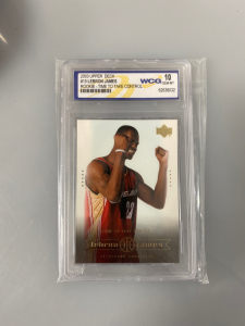 2003 Upper Deck #19 LeBron James Graded Card