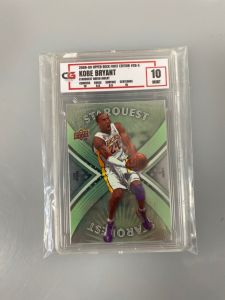 2008-09 Upper Deck First Edition Kobe Bryant Graded Card