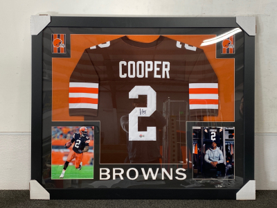 Maury Cooper Autographed Jersey