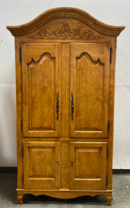 Elegant Armoire With Special Lighting Features