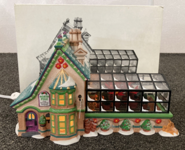 Department 56 “Mrs. Claus’ Greenhouse”