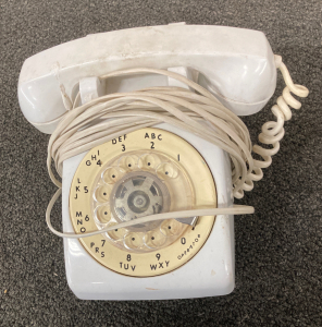 Vintage Corded Rotary Dial Phone