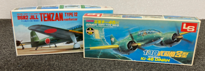 (2) Airplane Model Kits