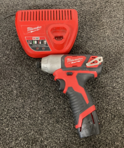 Milwaukee 1/4” Hex Impact Driver And Charger