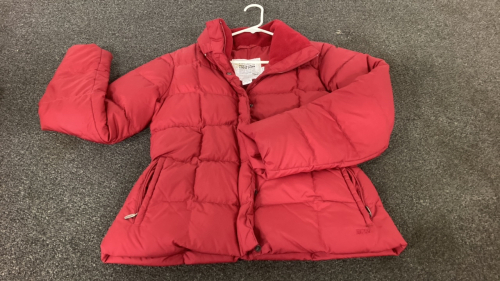 Eddie Bauer Premium Goose Goose Down Coat Size Small