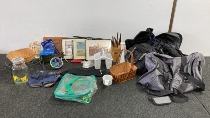 Wrist Braces, Gym Bags, Knives, CD&rsquo;s, and More!!