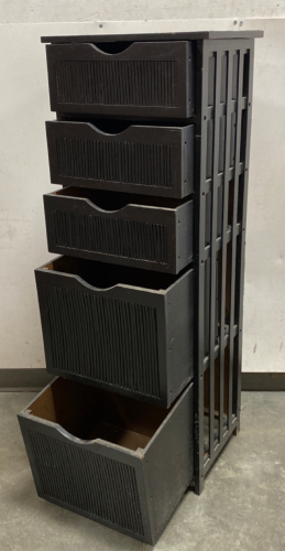 (5) Bin Storage Drawers 18”x 15”x 50.5”