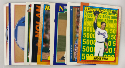 Assorted Nolan Ryan Collector Cards